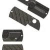 Dog Tag Folder CF/G-10 Laminate Black