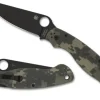 Military™ 2 Camo G-10 Black Blade PlainEdge