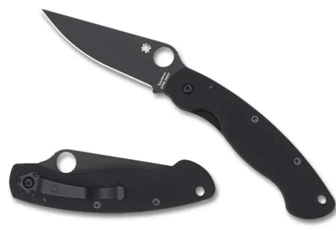 Military™ Model G-10 Black / Black Blade