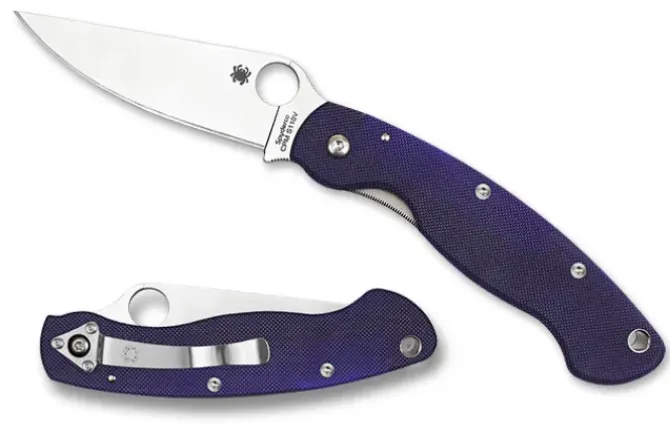 Military™ Model G-10 Dark Blue CPM S110V