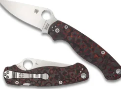 Para Military® 2 Red Fat Carbon Fiber CPM M4 Black Blade Exclusive