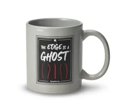 The Edge is a Ghost™ Ceramic Mug