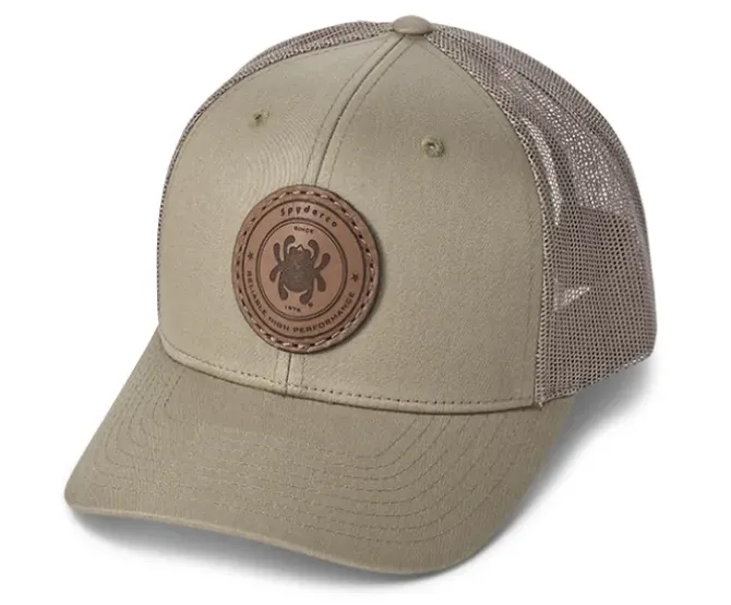 Trucker Hat Loden Green/Loden Green with Spyderco Patch