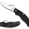 UK Penknife™ FRN Black Drop Point
