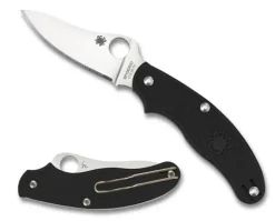 UK Penknife™ FRN Black Drop Point